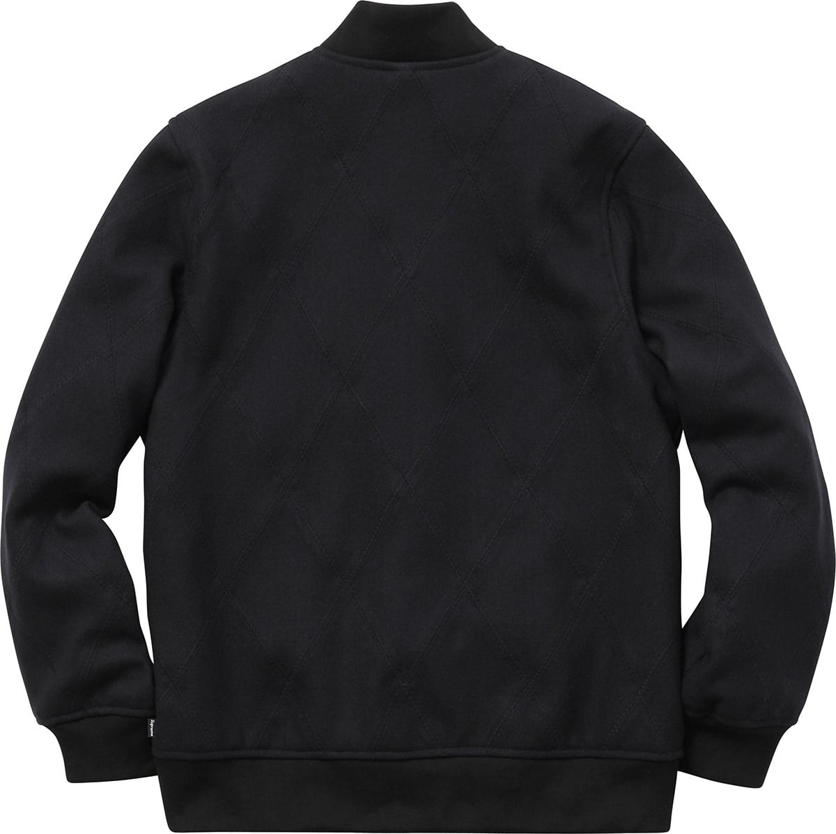 Harlequin Wool Varsity Jacket view 6